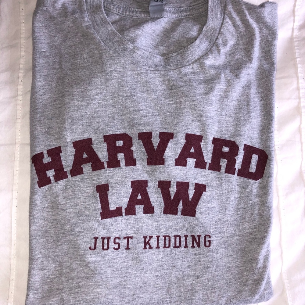 Vintage Harvard Law Tee